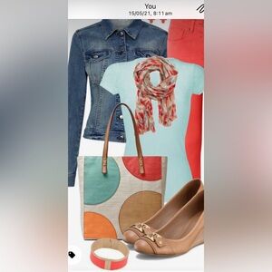 Colorful Patchwork Tote Bag